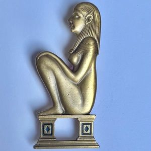 RMA (Ruben Museum of Art) vintage Cleopatra brooch.